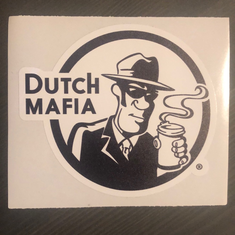 Dutch Bros - Dutch Mafia Sticker Decal